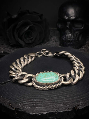 Cuban Link Maxi Turquoise Bracelet Origin